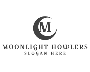 Crescent Moon Business logo design