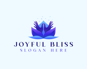 Lotus Floral Health logo design