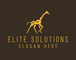 Running Wild Giraffe Logo
