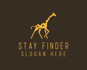 Running Wild Giraffe logo
