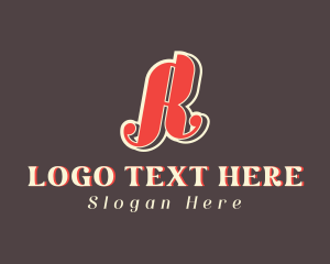 Retro Fashion Company Logo