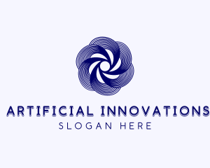 Tech Artificial Intelligence logo design