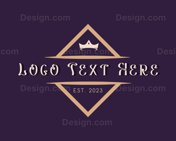 Luxury Crystal Business Logo