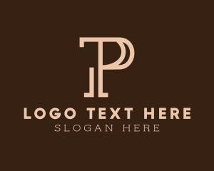 Modern Professional Letter P logo