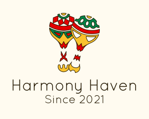 Festive Mexican Maracas logo