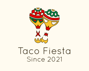Festive Mexican Maracas logo