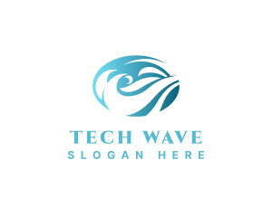 Water Wave Technology logo design