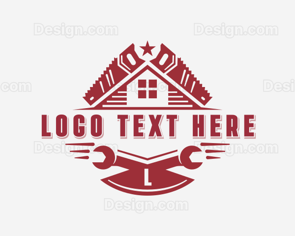 Repair Carpentry Renovation Logo