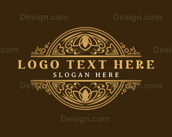 Luxury Floral Garden Logo