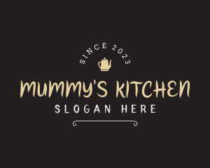 Kitchen Teapot Kettle logo design