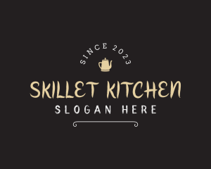 Kitchen Teapot Kettle logo design