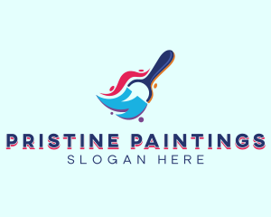 Paint Maintenance Repair logo design