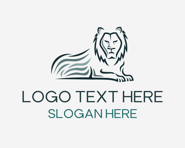 Lion King logo example 1