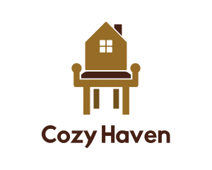 Home Wood Furniture logo design