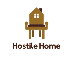 Home Wood Furniture logo design