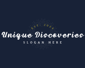 Retro Boutique Hipster logo