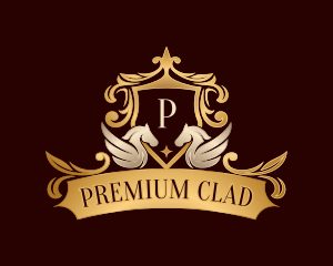 Pegasus Premium Crest logo design