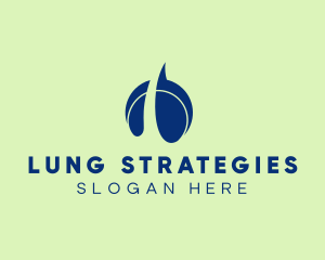 Blue Modern Lung Center logo