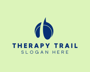 Blue Modern Lung Center logo