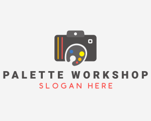 Paint Palette Camera  logo
