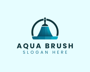 Decoration Paint Brush logo design