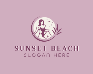 Lingerie Bikini Woman logo design