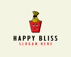 Happy Face Fries logo design