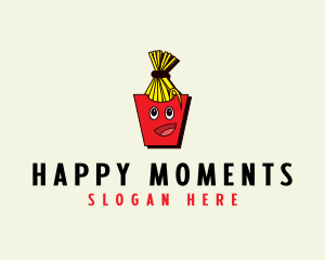 Happy Face Fries logo design