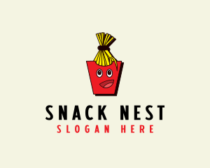 Happy Face Fries logo design