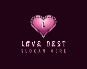 Love Heart Lace logo design