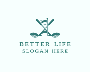 Golf Sports Tournament Logo