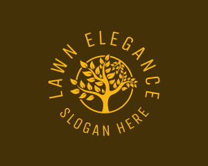 Natural Garden Tree logo