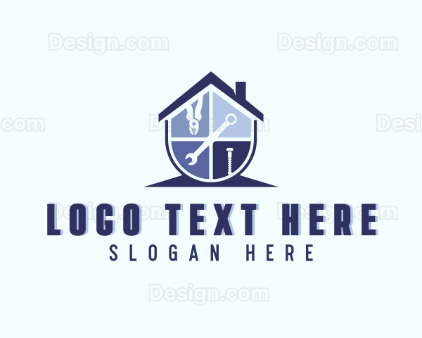 House Repair Tools Logo