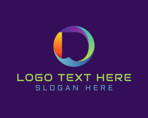 Stylish Studio Letter D logo design
