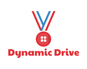 Red Button Medal logo