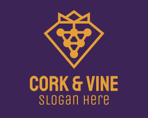 Royal Grape Distillery logo design