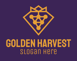 Royal Grape Distillery logo design