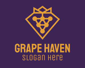 Royal Grape Distillery logo design