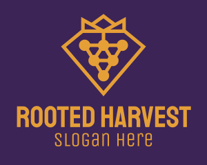 Royal Grape Distillery logo design