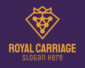 Royal Grape Distillery logo design