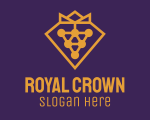 Royal Grape Distillery logo design