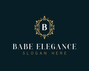 Elegant Floral Boutique logo design