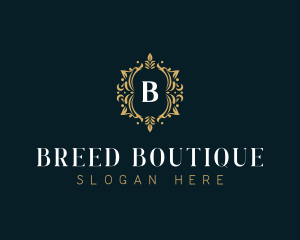 Elegant Floral Boutique logo design