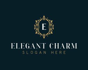 Elegant Floral Boutique logo design