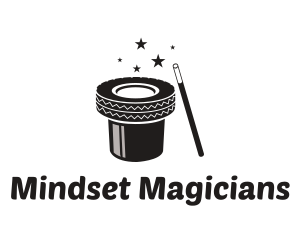 Magician Hat Tire logo design