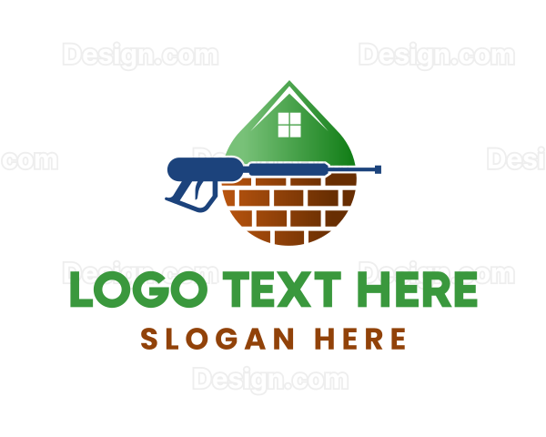 Home Cleaning Sanitation Logo