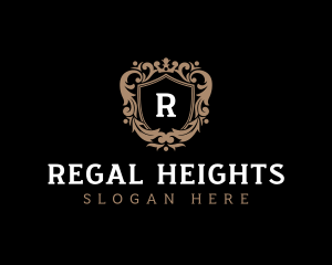 Boutique Regal Shield logo design