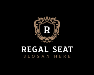 Boutique Regal Shield logo design