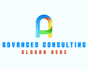 Professional Agency Letter A logo