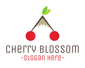 Cherry Mountain Peak  logo design